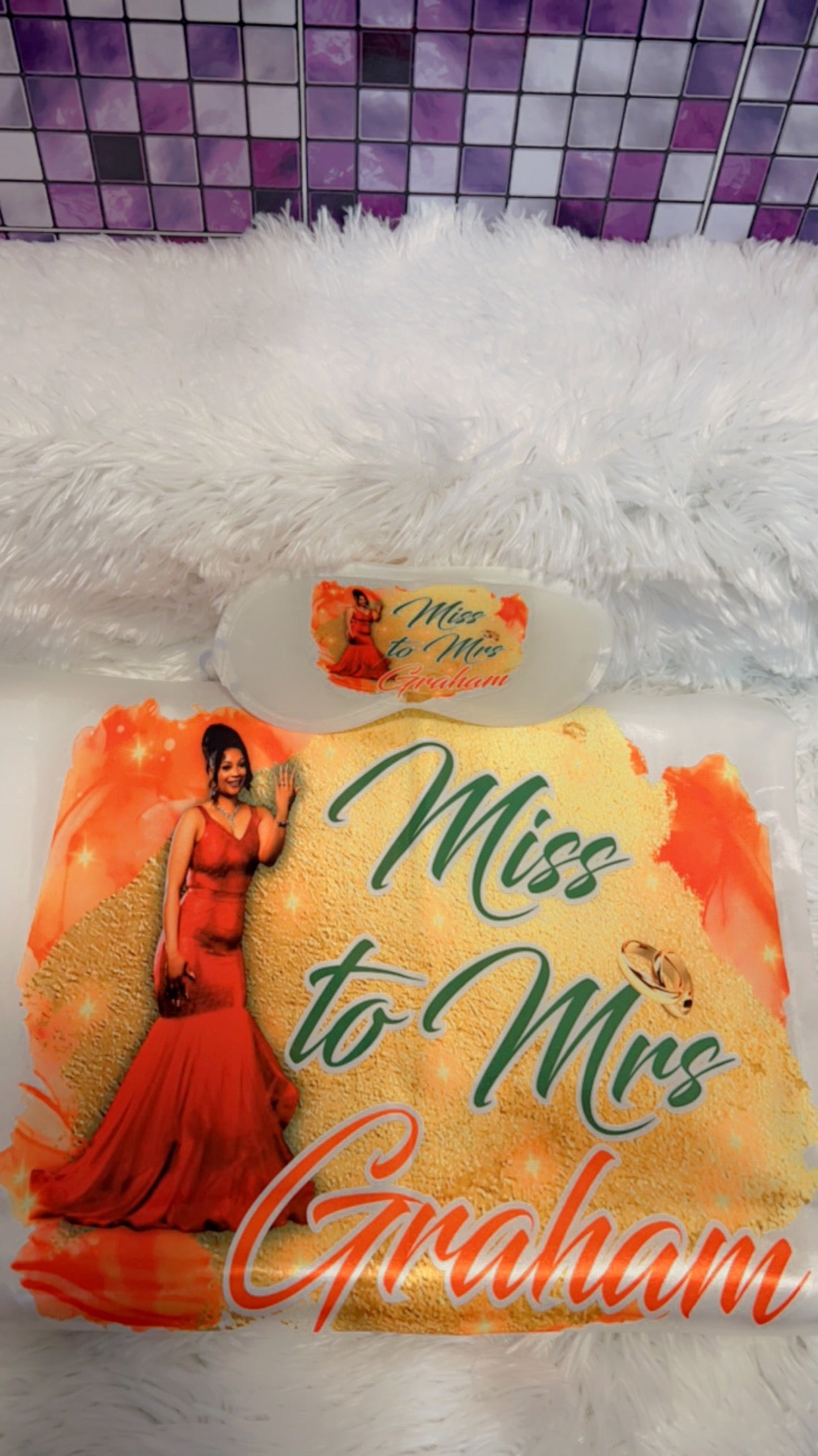 Customize Satin Robe/Mask