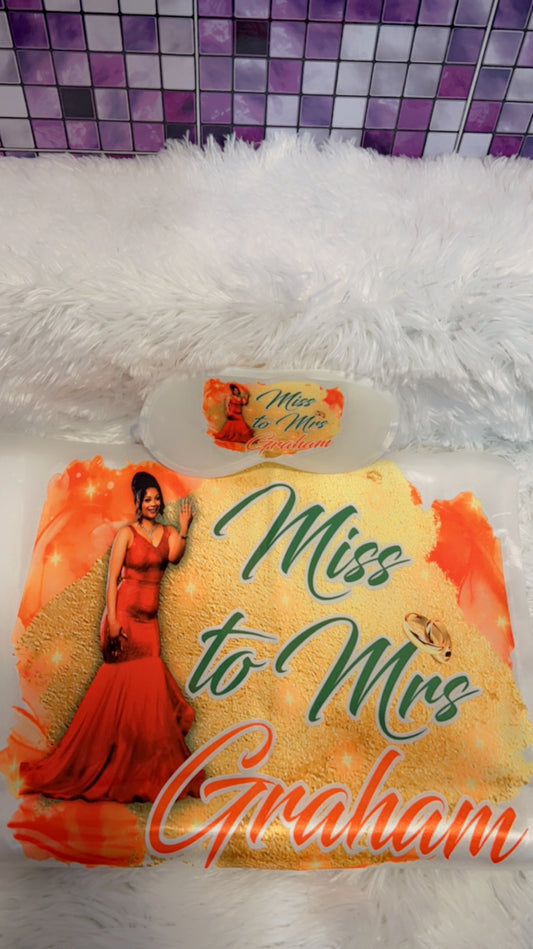 Customize Satin Robe/Mask